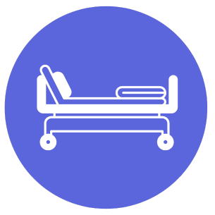 Home care beds for patient comfort and support