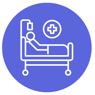 Hospital beds for patient care and recovery