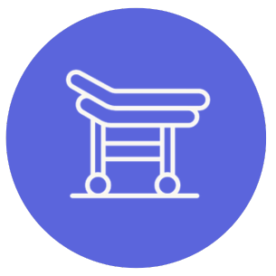 Gynic beds for maternity and gynecology hospitals