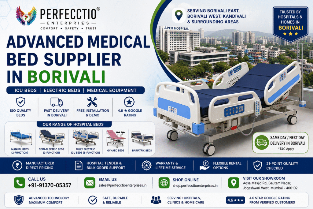 Advanced Medical Bed Supplier in Borivali - ICU Electric Hospital Bed