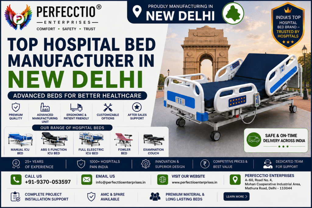Hospital Bed Manufacturer in New Delhi