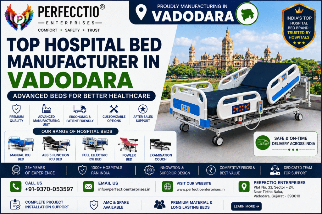Hospital Bed Manufacturer in Vadodara